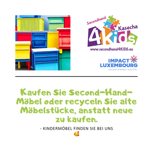 Die besten Ressourcen zum Thema Secondhand und Upcycling für Kinder in Luxemburg - Secondhand4KIDS Kasecha Shop